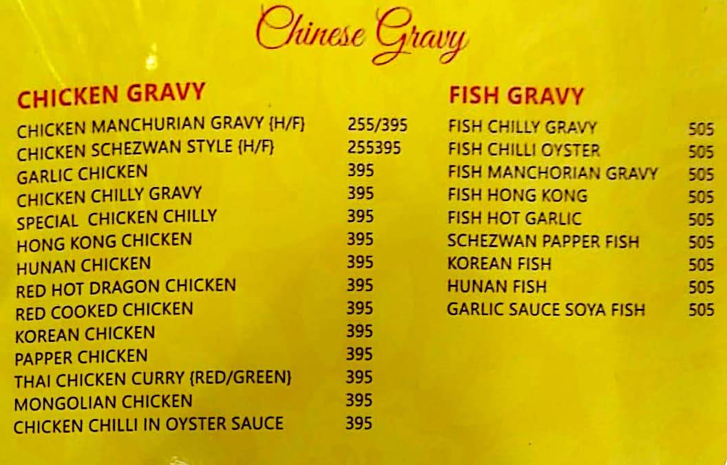 Jaffer Bhai's Delhi Darbar Nagpur menu