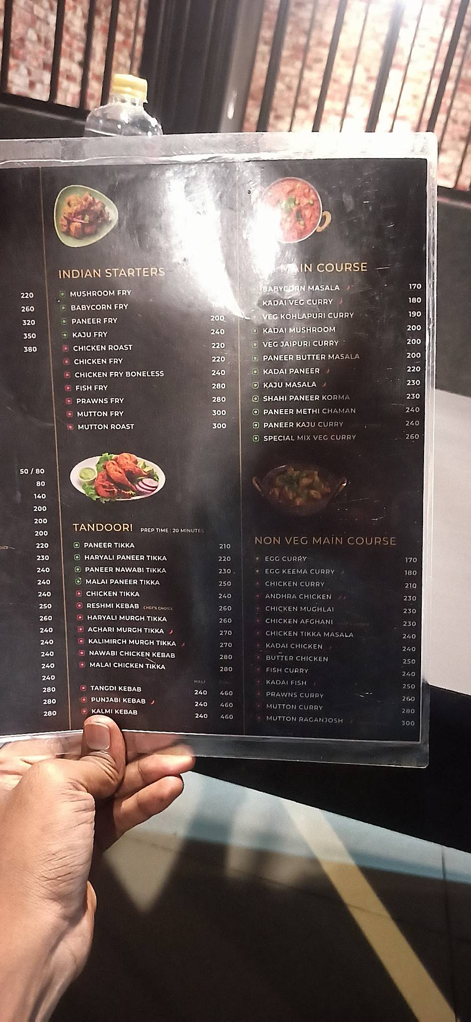 Jail Food Multicuisine Restaurant menu