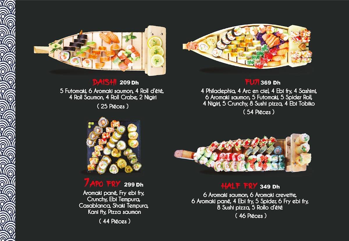 Menu de Japonezà Sushis-Thaï & Woks