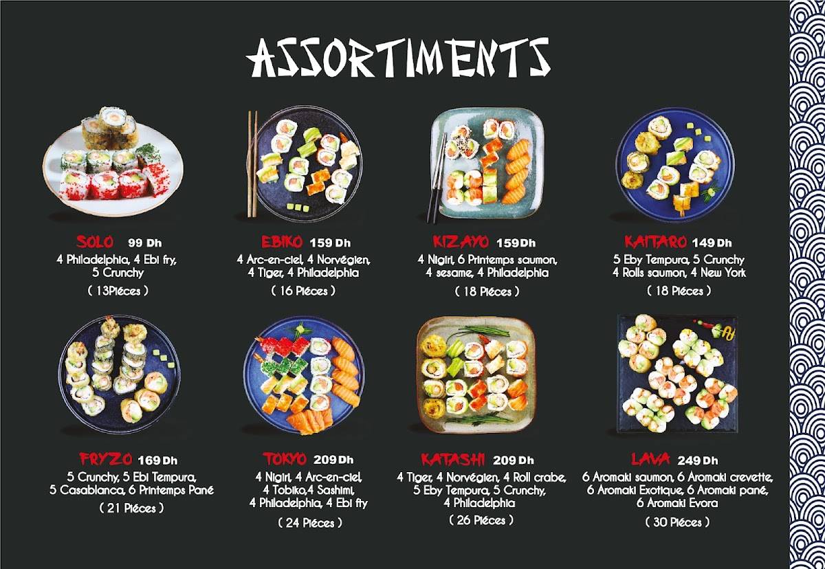 Menu de Japonezà Sushis-Thaï & Woks