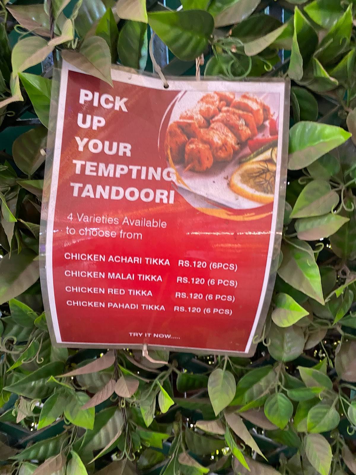 Jimmy Boy Mahim menu