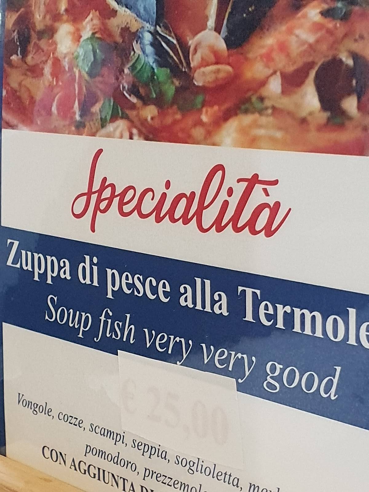 Menu di Joe's Il Marinaio 