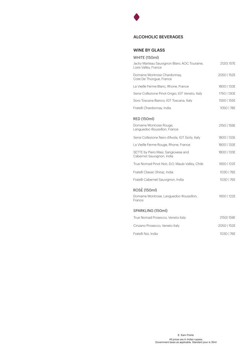 Kangan menu