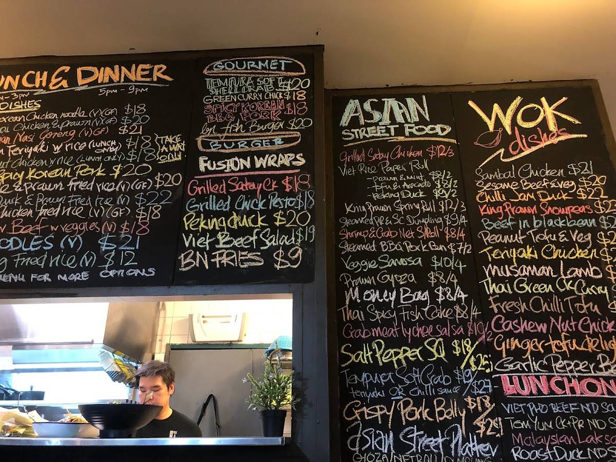 Menu at Basil Nut Cafe & Restaurant Katoomba, Katoomba