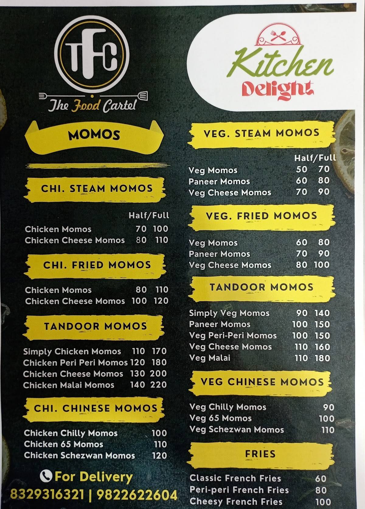 Kitchen Delight Ambernath menu