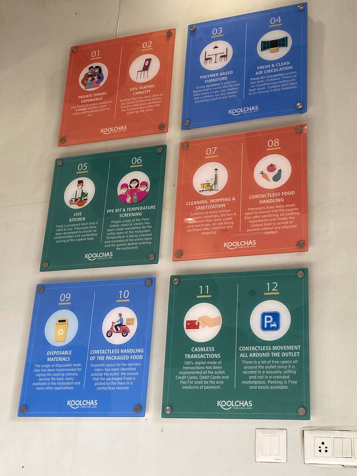 Koolchas menu