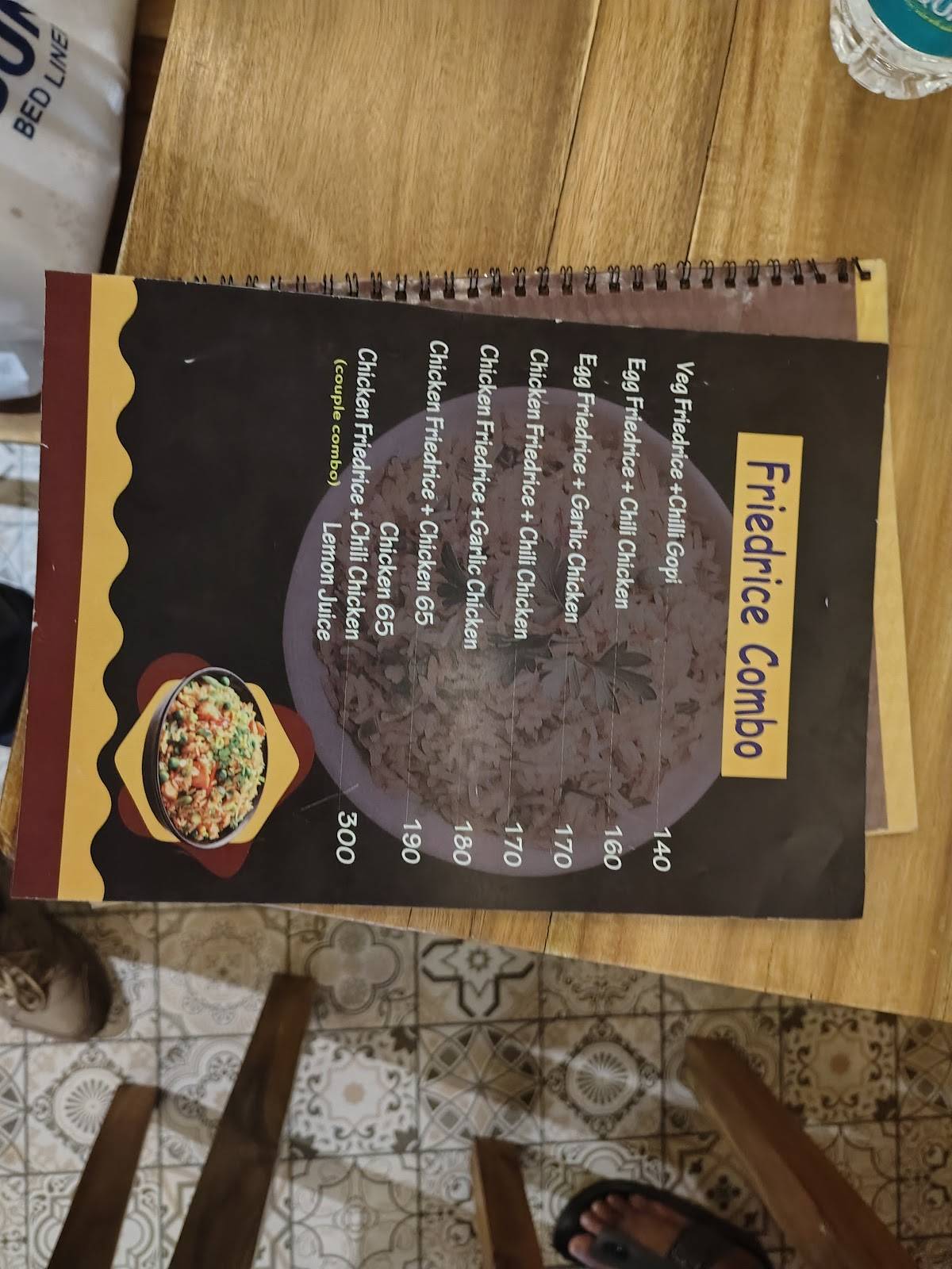 Che Live Shack menu