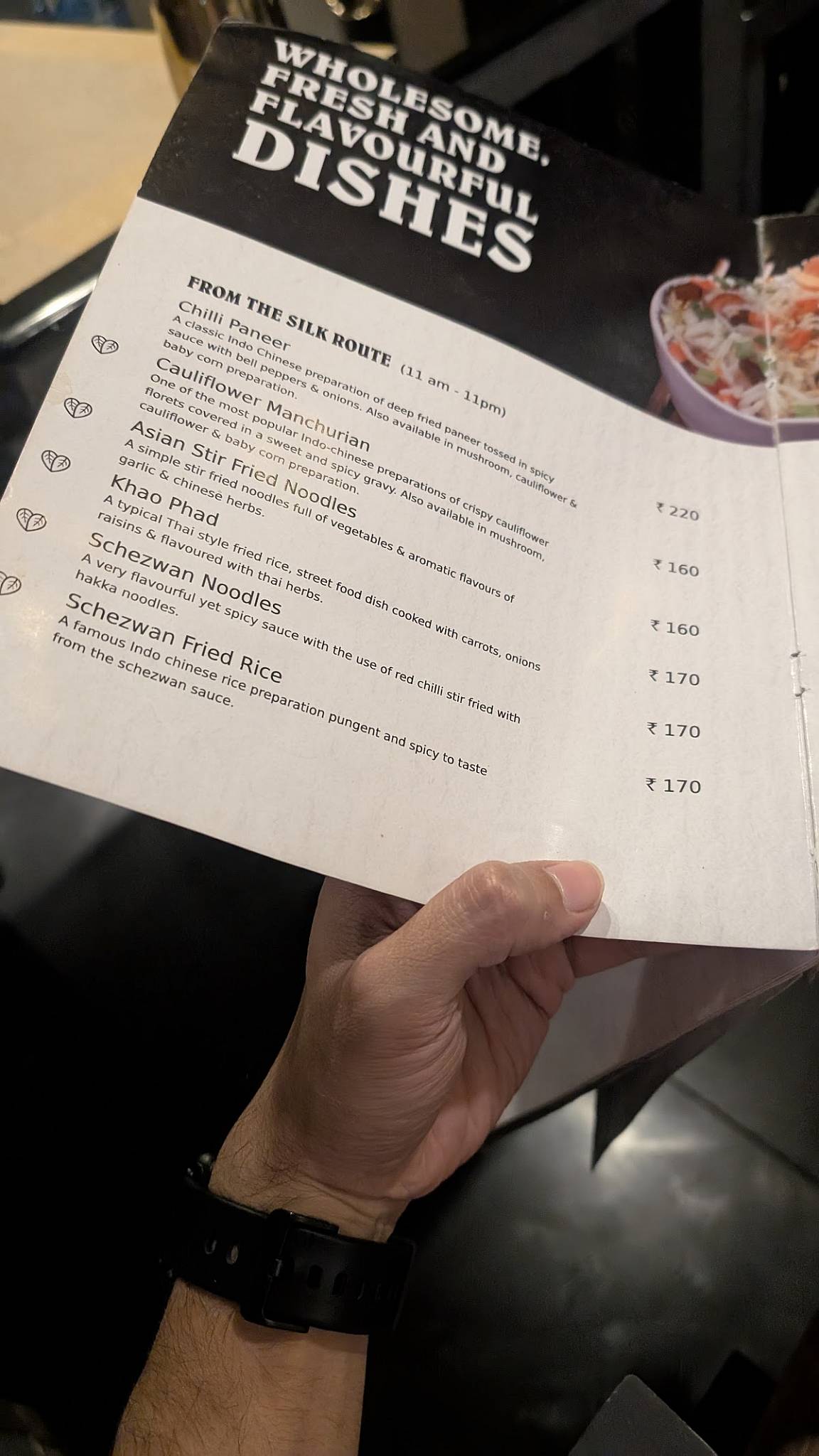 Veg Mantra Restaurant menu