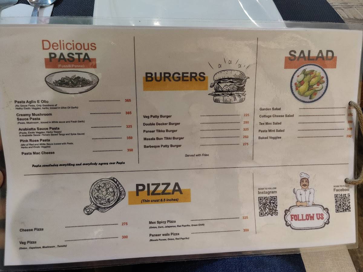 Kunba Café (Rajasthani, Biryani & Indian Delights) menu