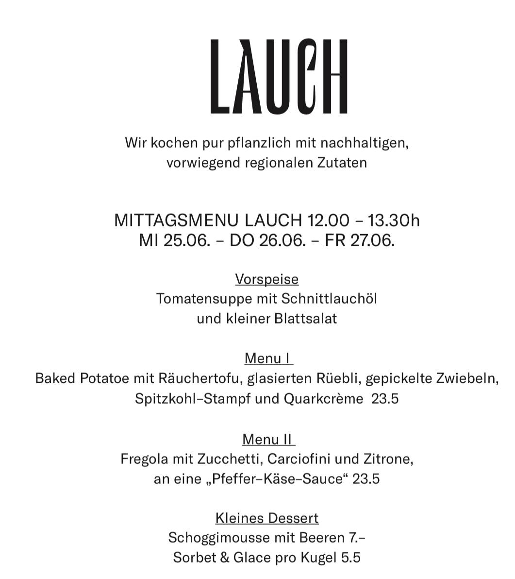 Menu di LAUCH 