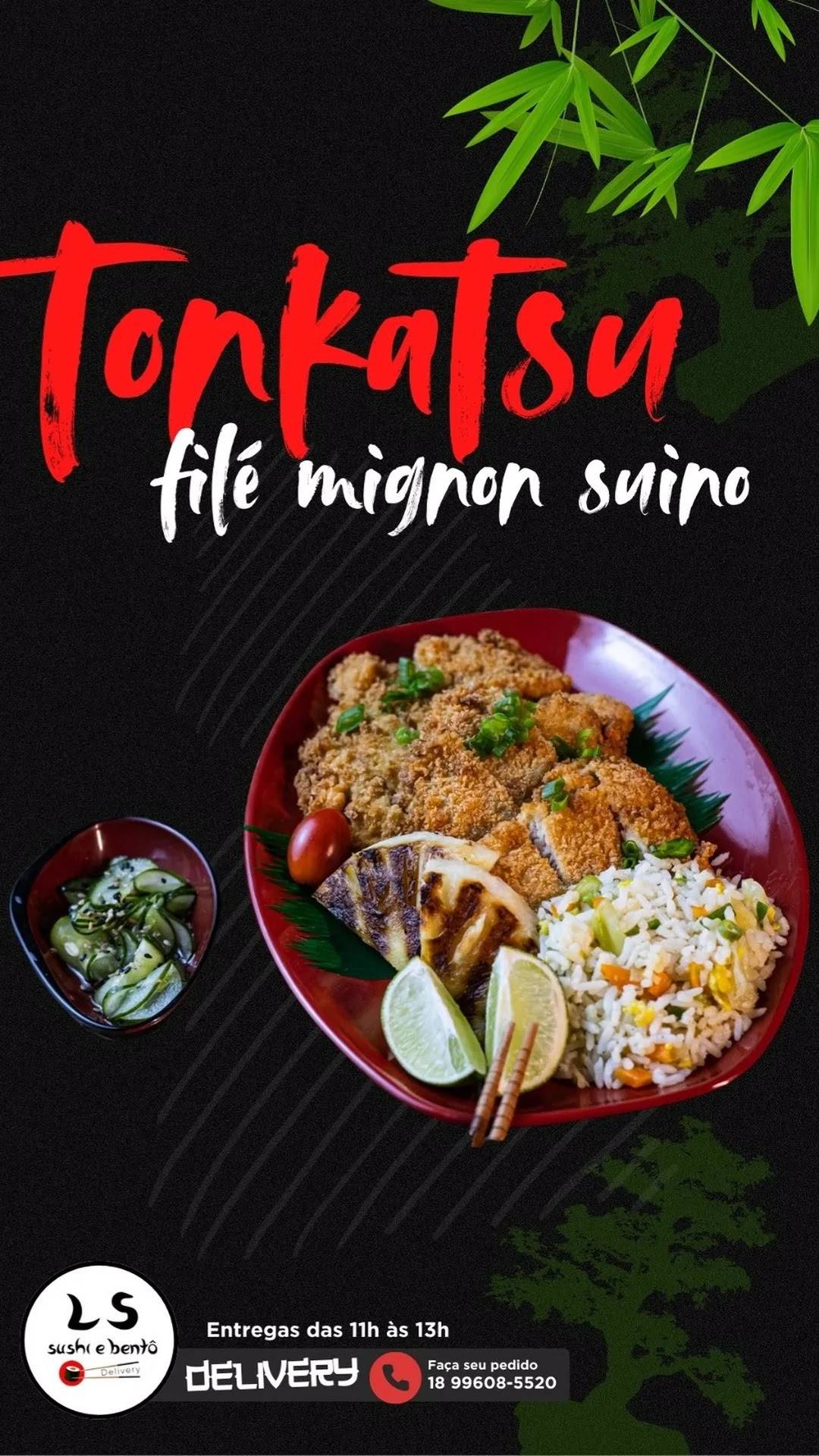 LS SUSHI E BENTÔ cardápio