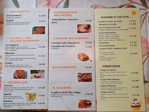 Menu di La Carlotta 
