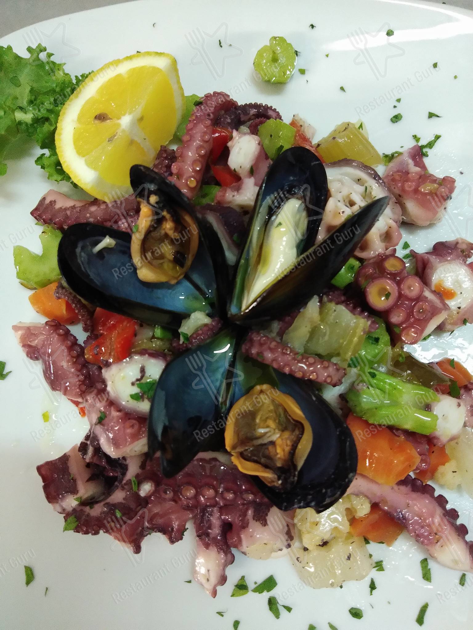 Menu di La Collinetta - pasti e bevande