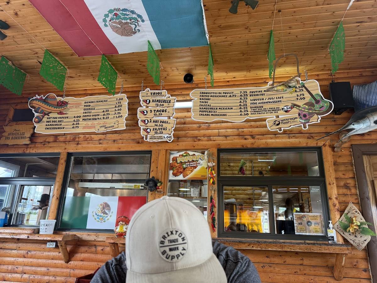 Menu de La Frite Mexicaine