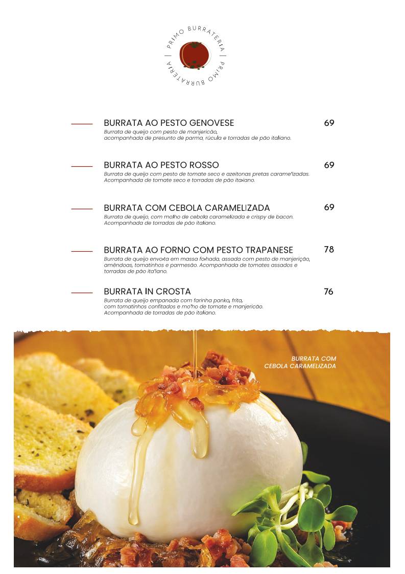 La Mafia Trattoria cardápio