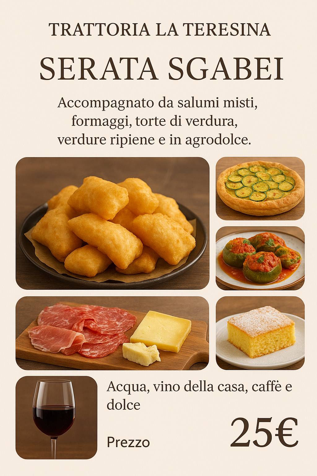 Menu di La Teresina 