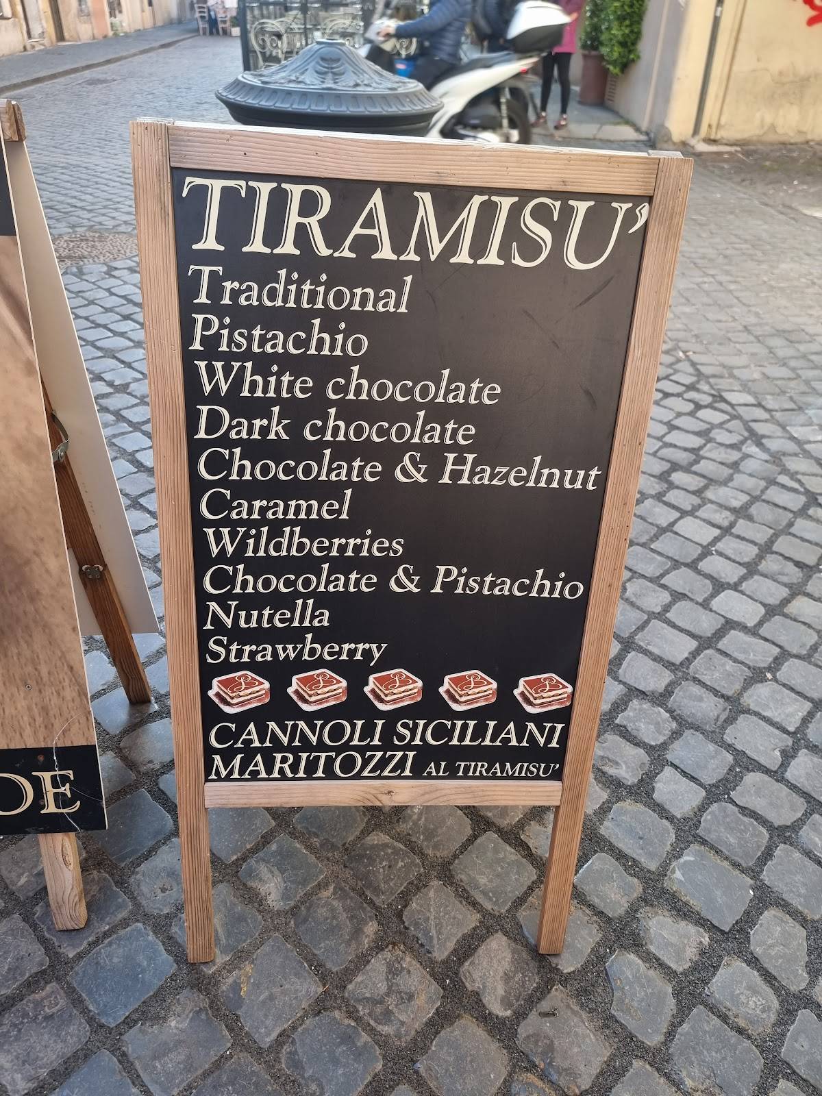 Menu di La bakeria 