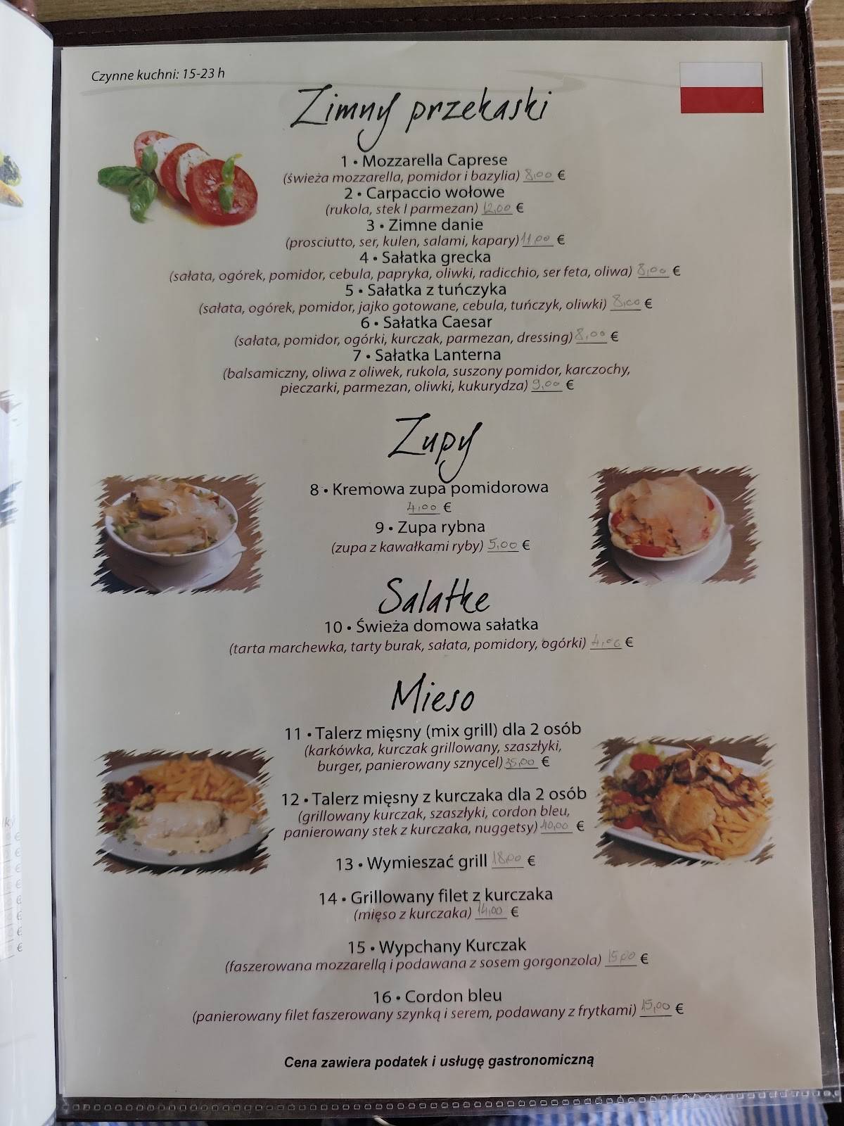Menu di Lanterna 