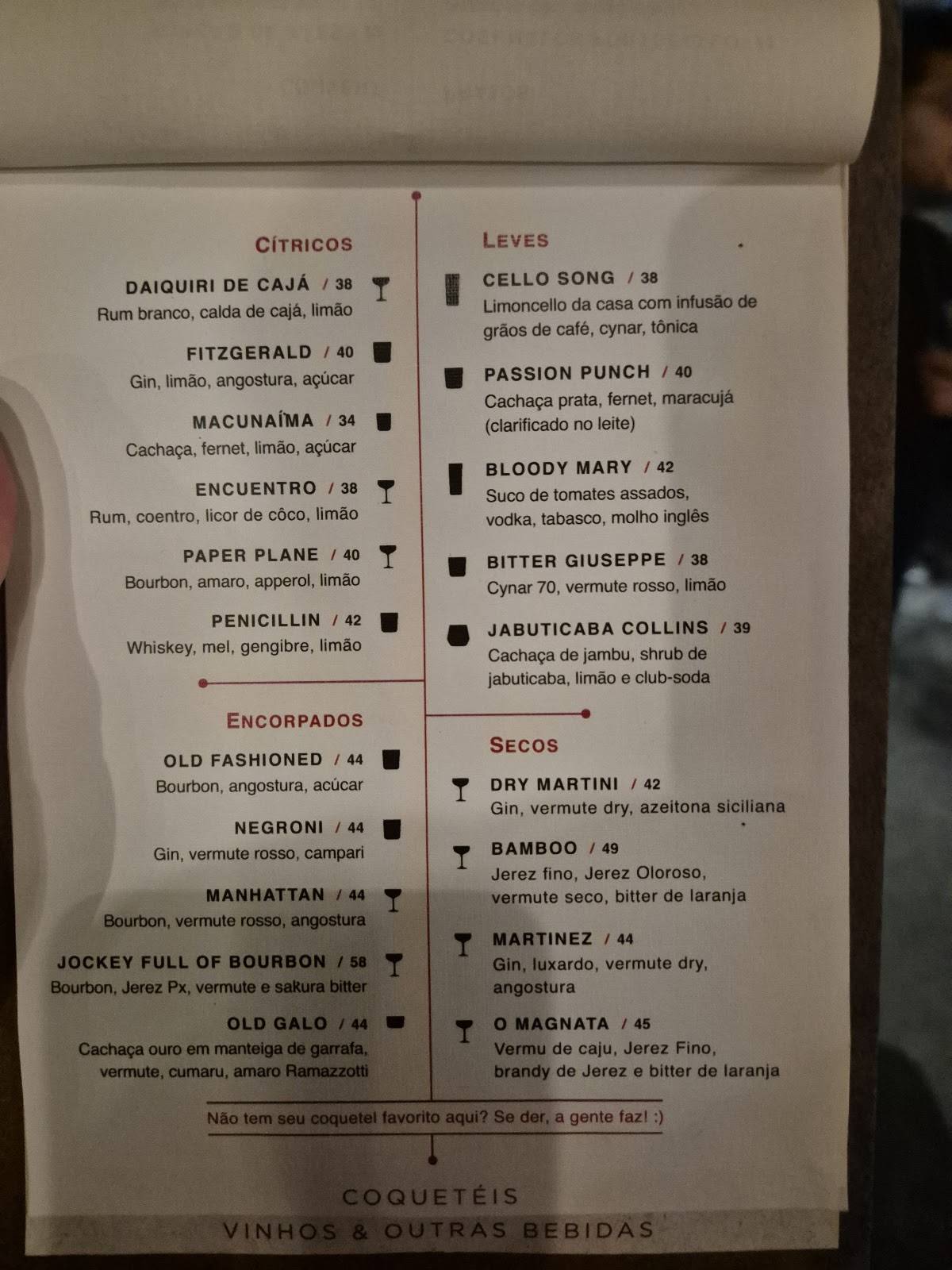 Lardo - Bar e Sebo cardápio