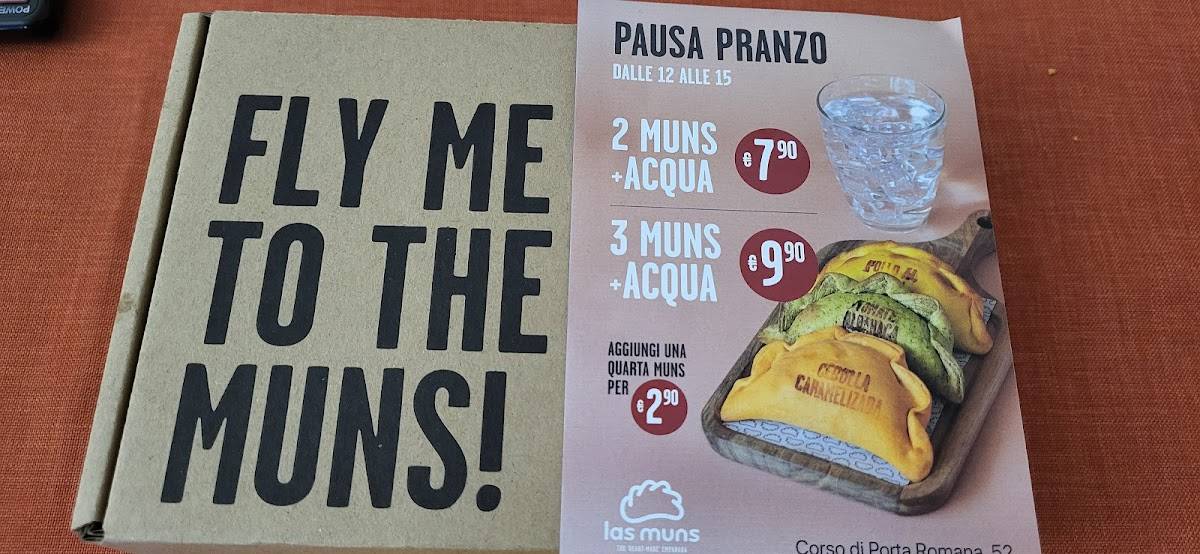 Menu di Las Muns 