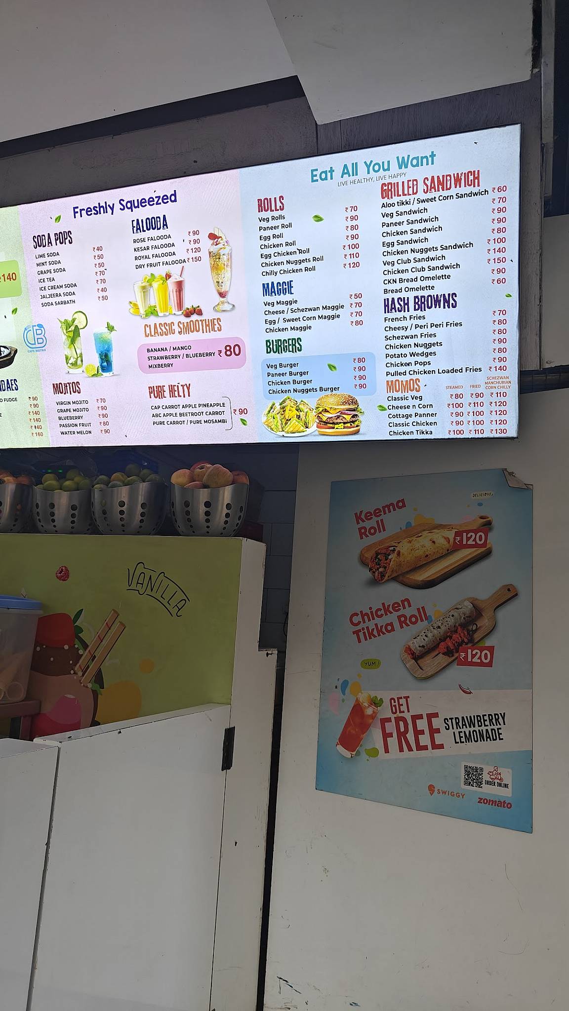 Menu at Lassi Magic, Bengaluru, 38