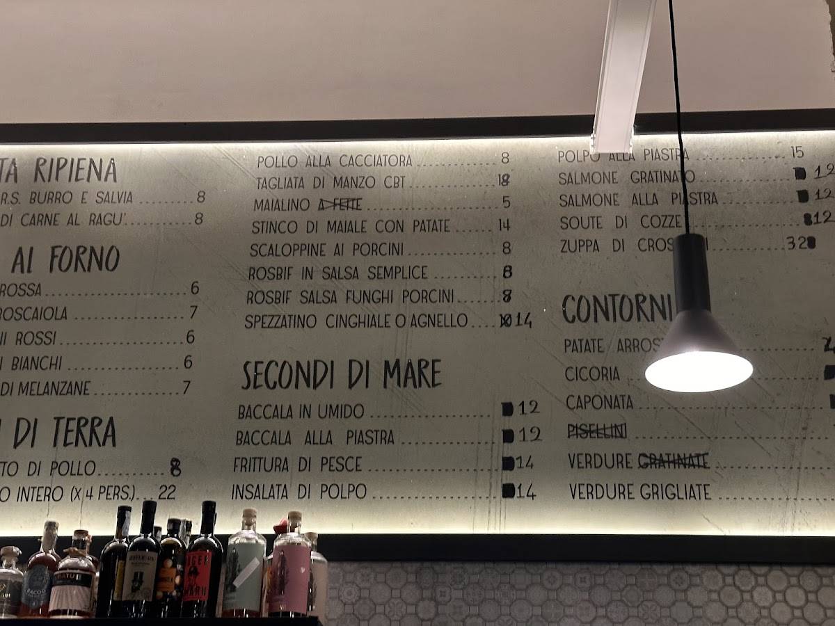 Menu di Le Ghiottonerie del Moro 