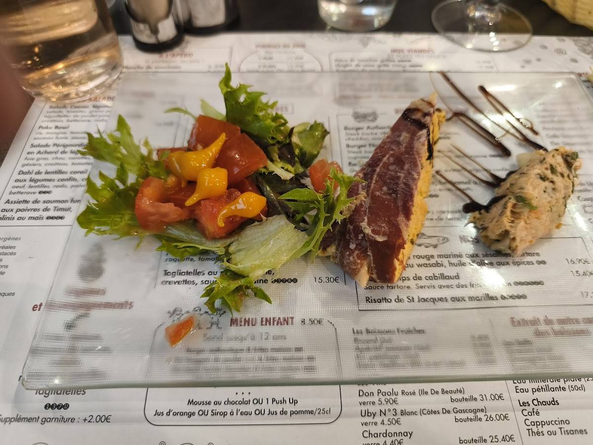 Menu de Le Point Virgule