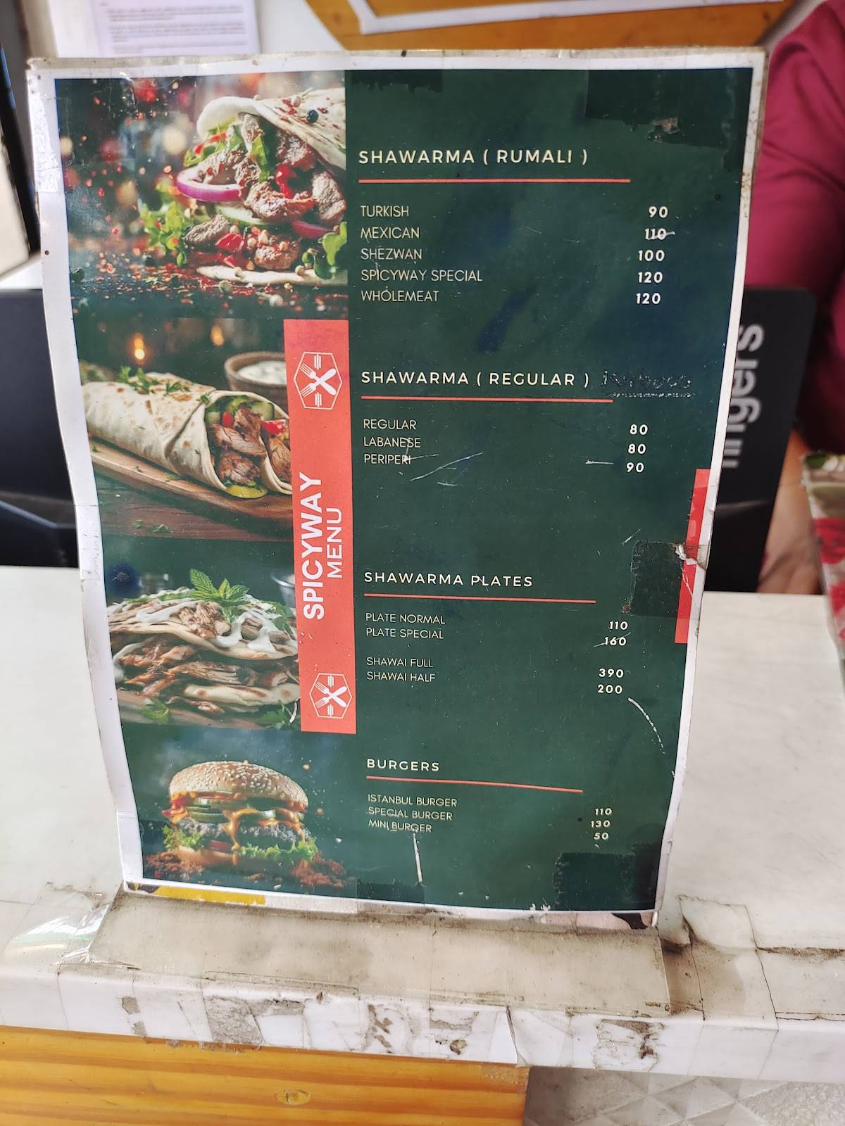 Lekshmi bakers menu