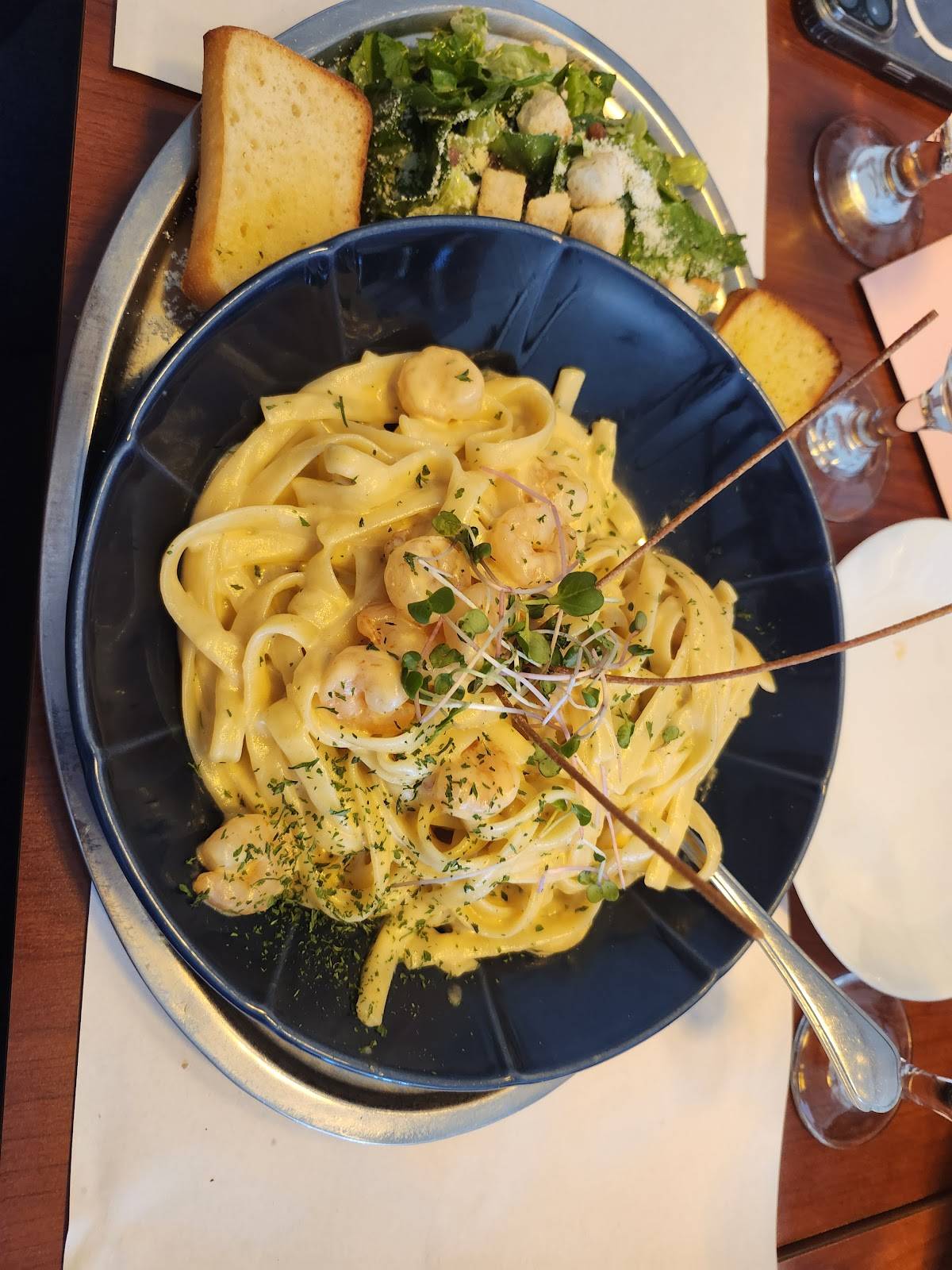 Menu de Restaurant Crevettes Plus