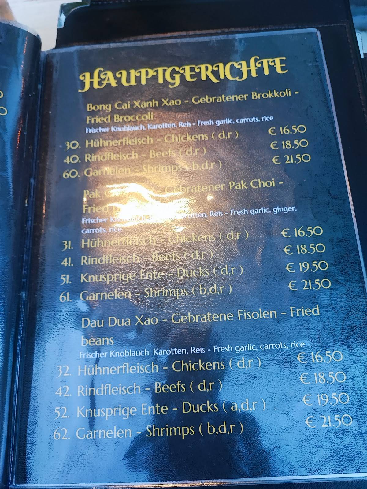 Menu de Lily's Kitchen
