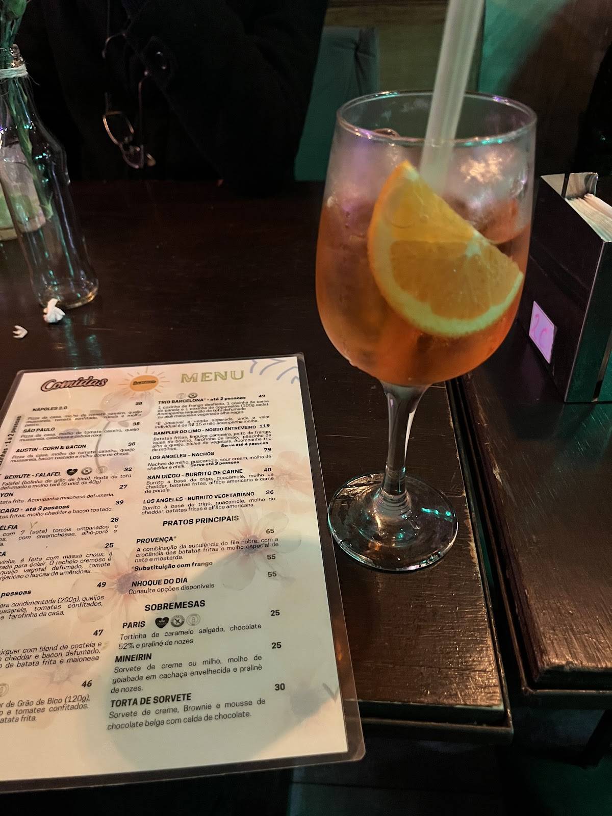 Limonata Hub & Gastrobar cardápio