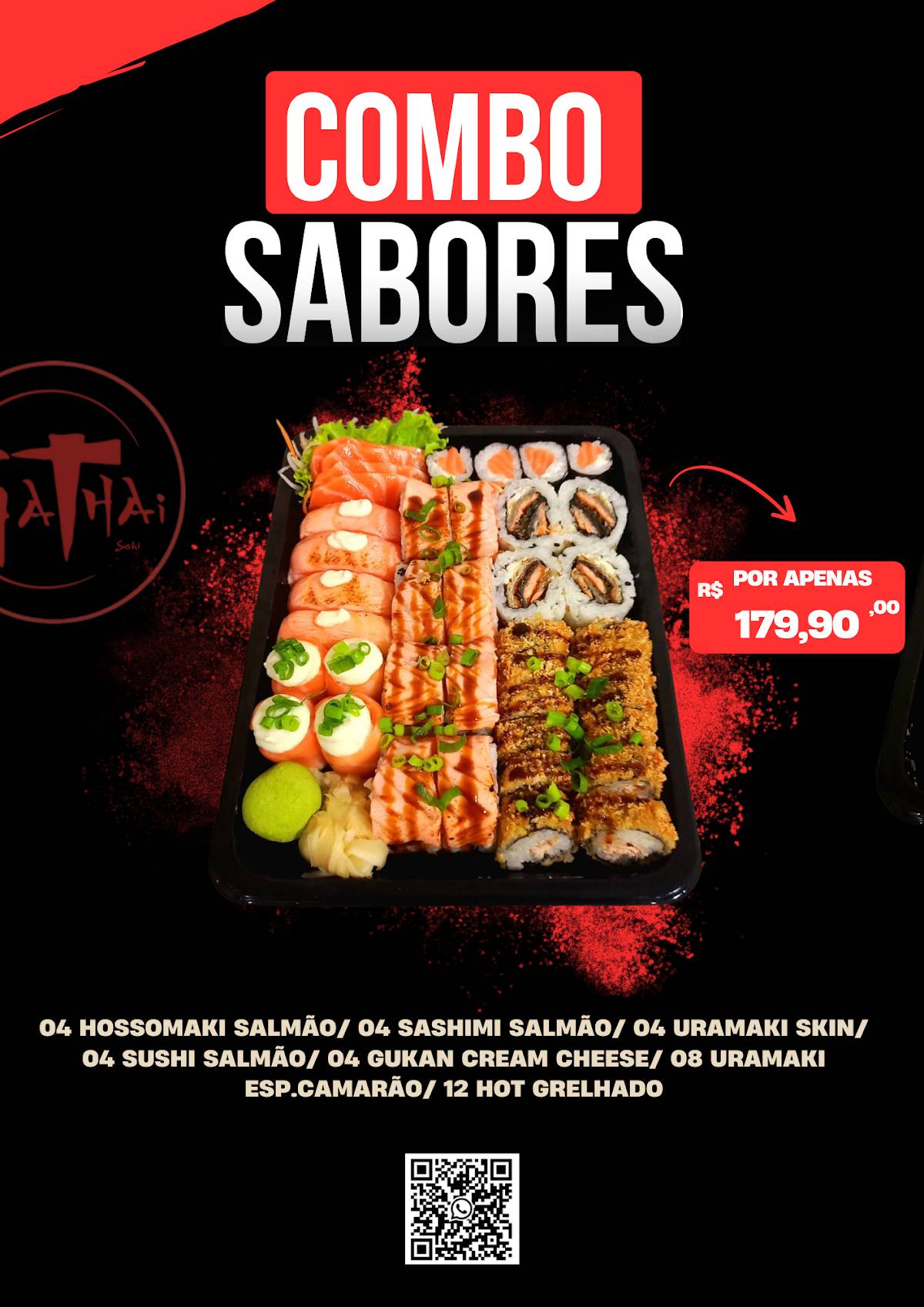 GATHAI SUSHI cardápio