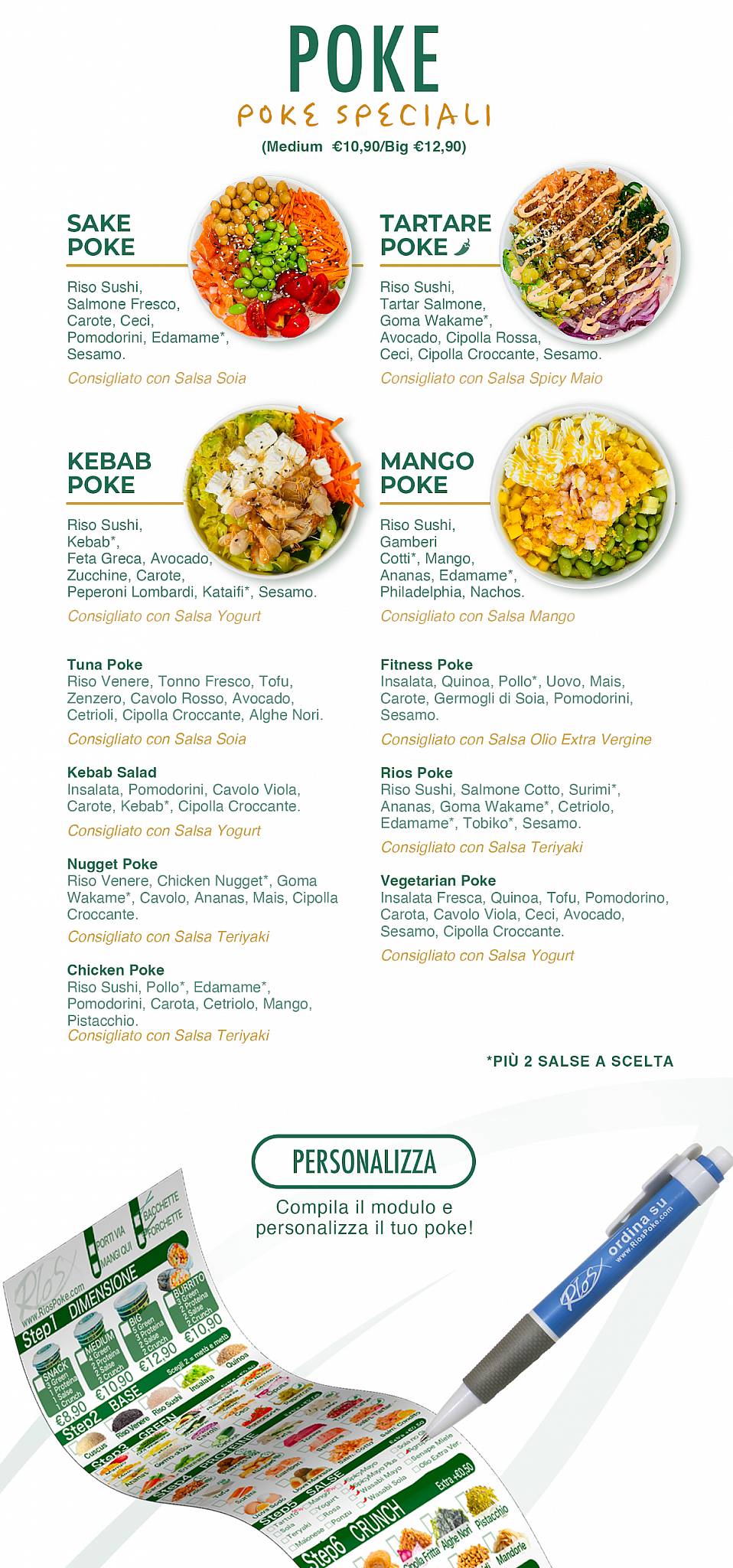 Menu di Rios Livorno (Poké Sushi Bubble Tea) 
