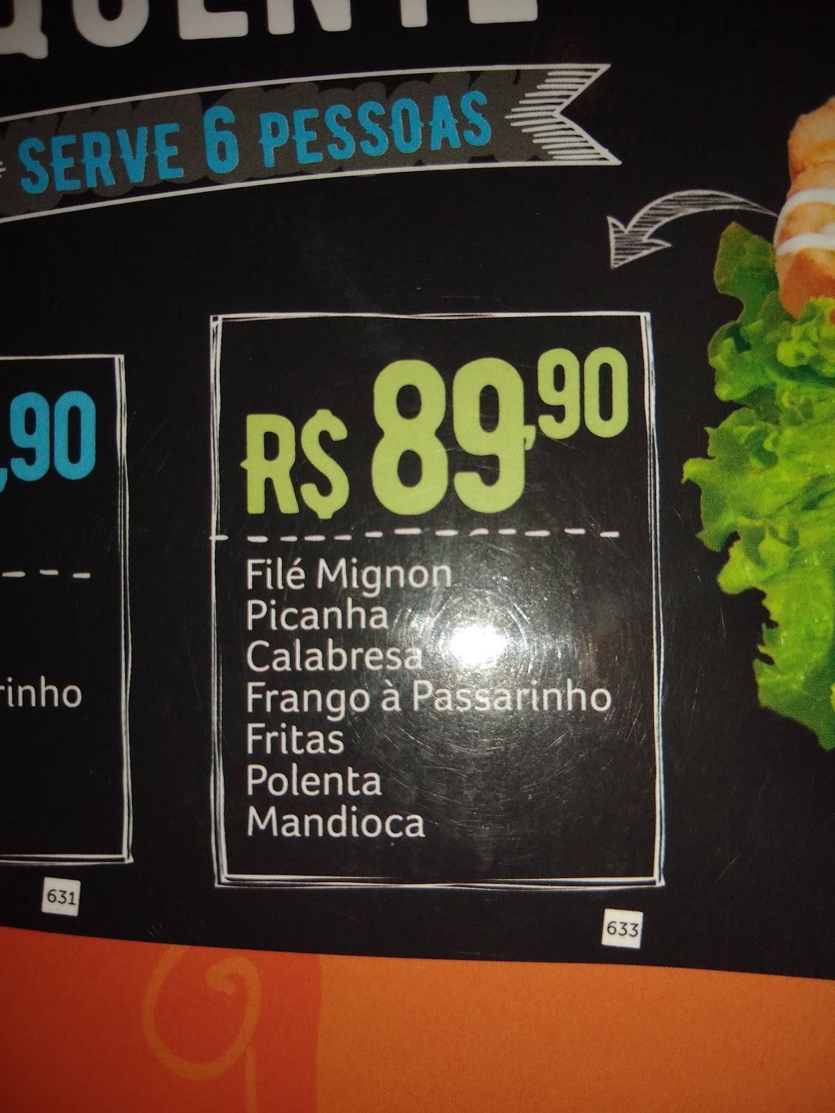 Lollos - Sorocaba Shopping cardápio