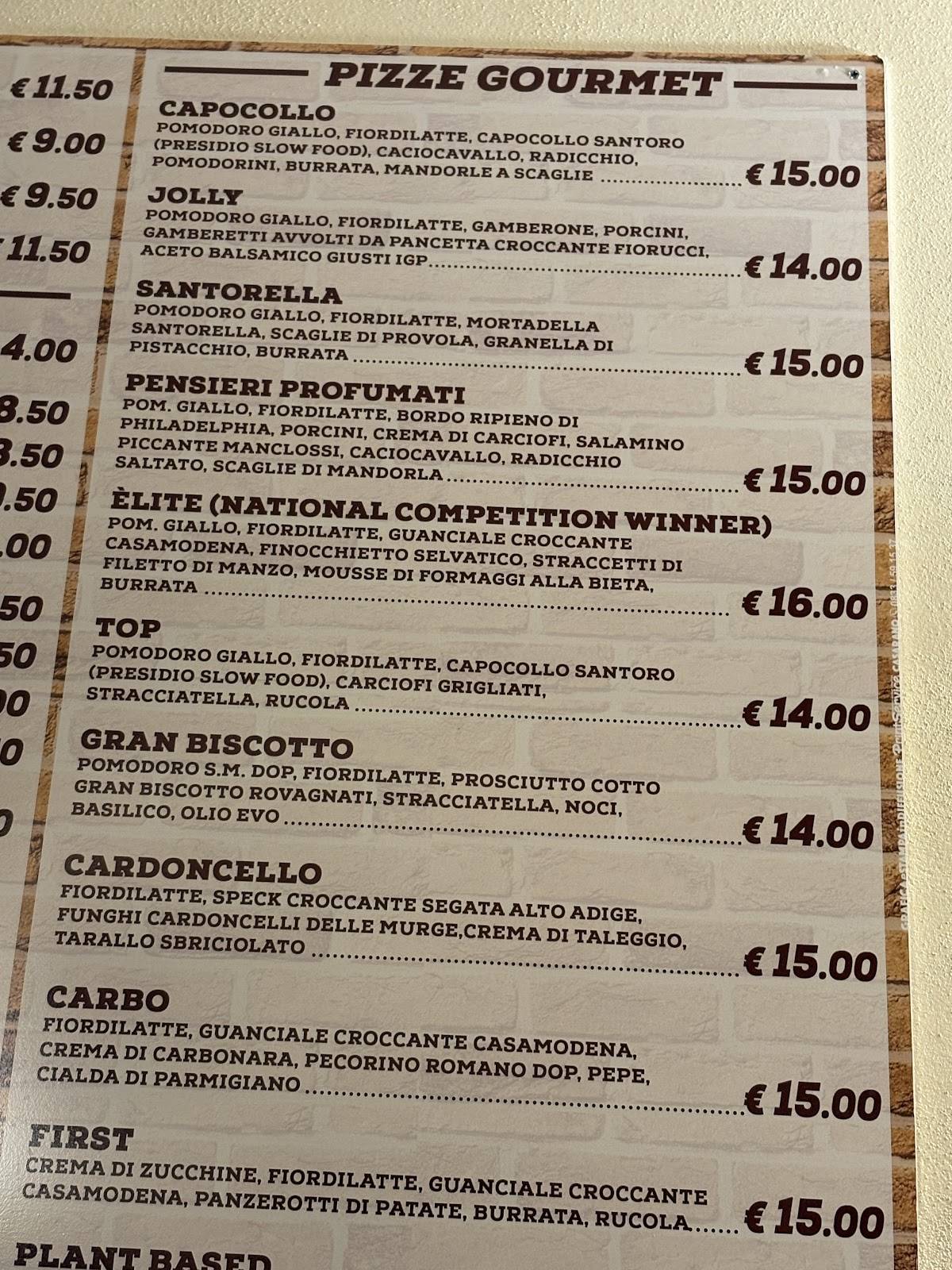 Menu di Lu Riale 