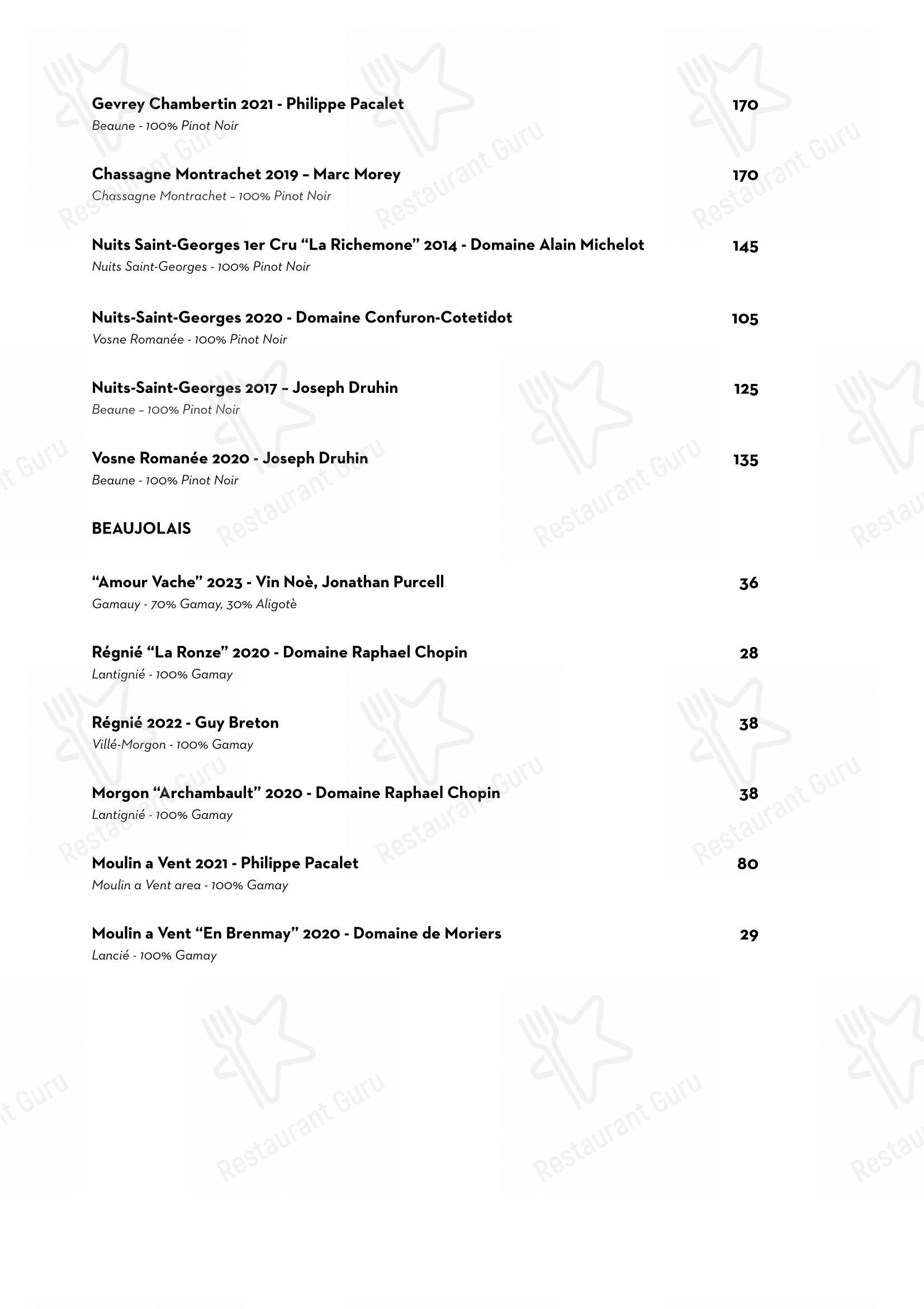 Luce Ristorante in Perugia - Menu