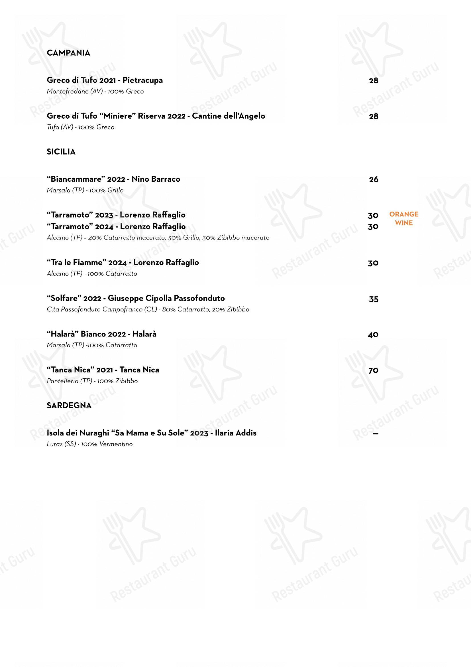 Luce Ristorante in Perugia - Menu