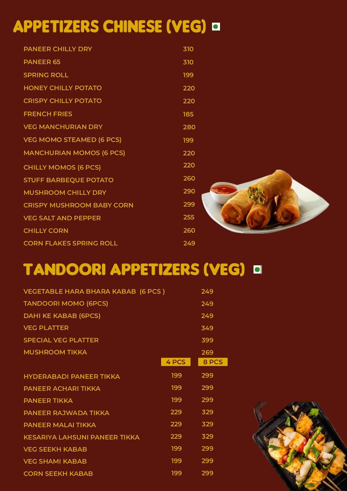 New Lucknow Kitchen menu