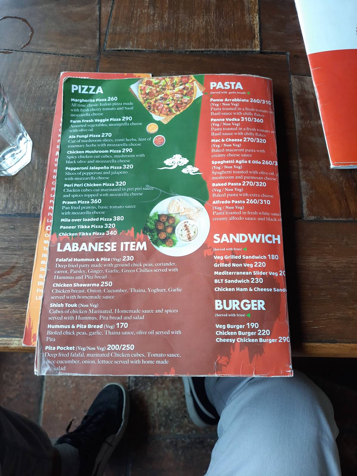 MILA CAFE & RESTAURANT menu