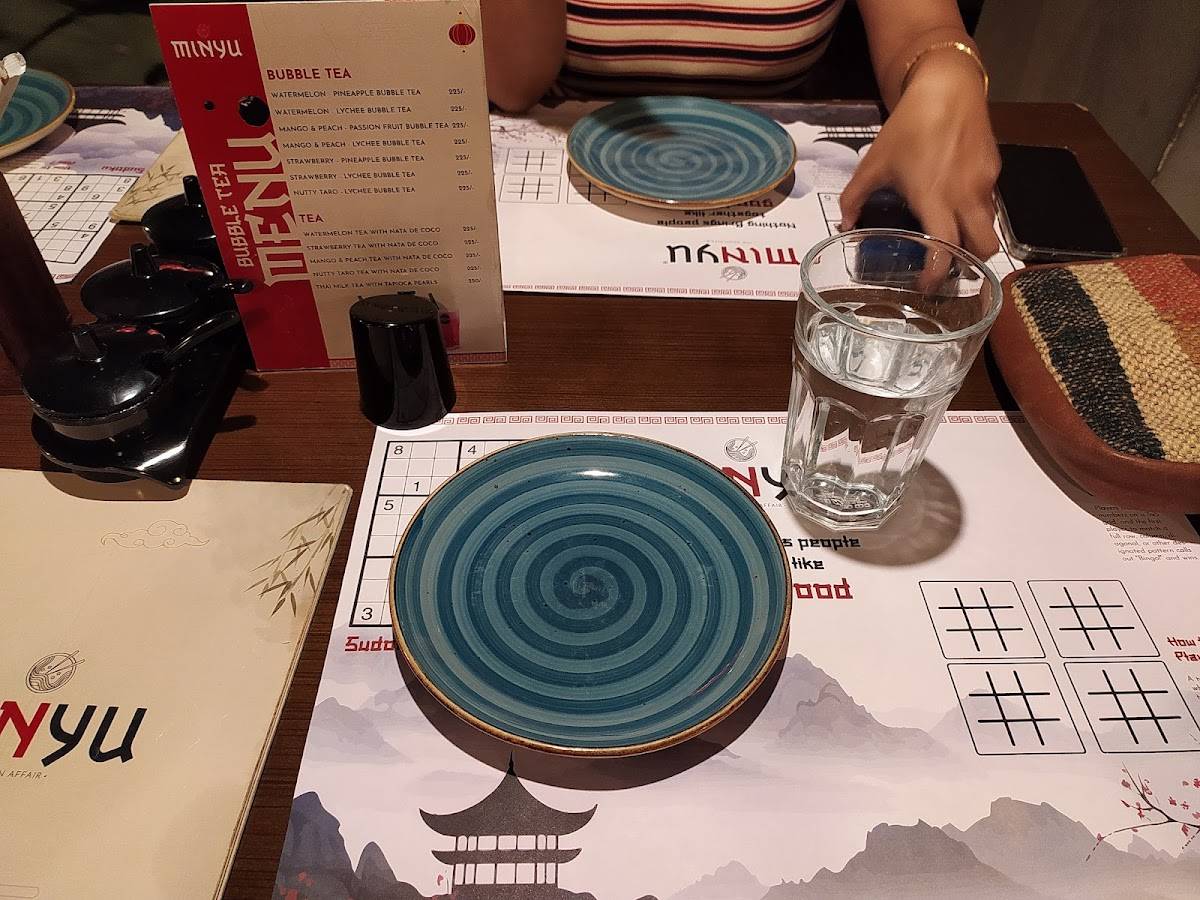 MINYU menu