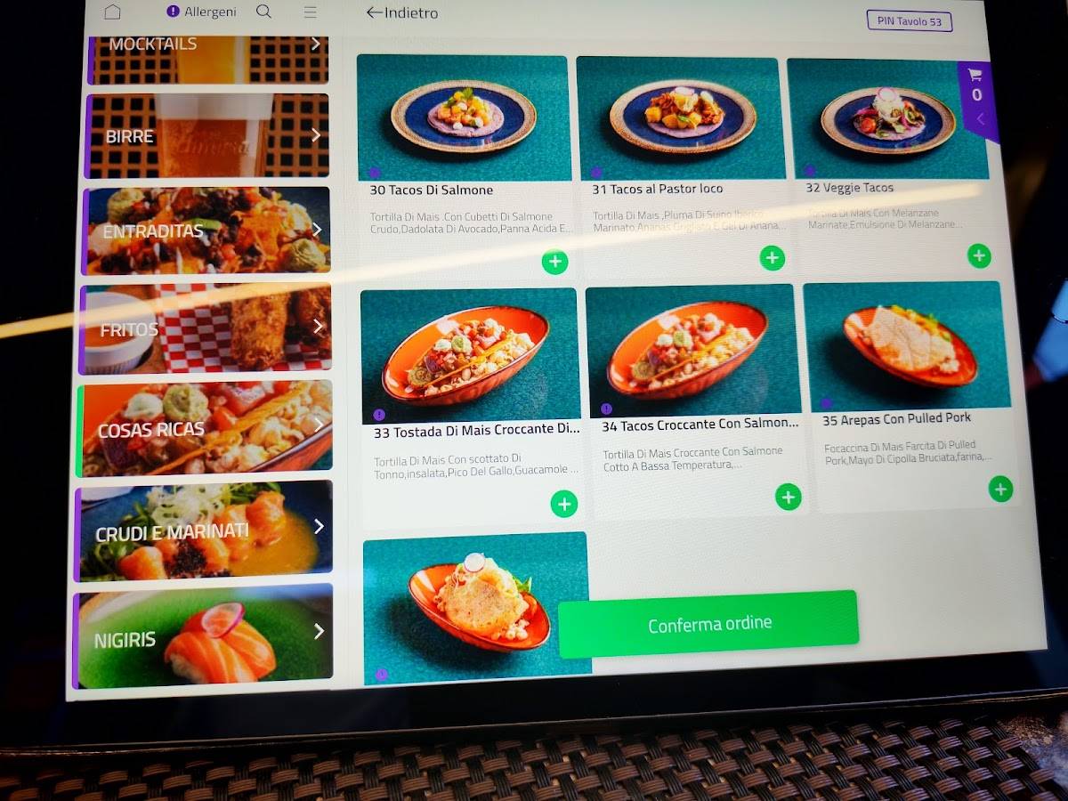 Menu di MIRA • Sushi Fusion 