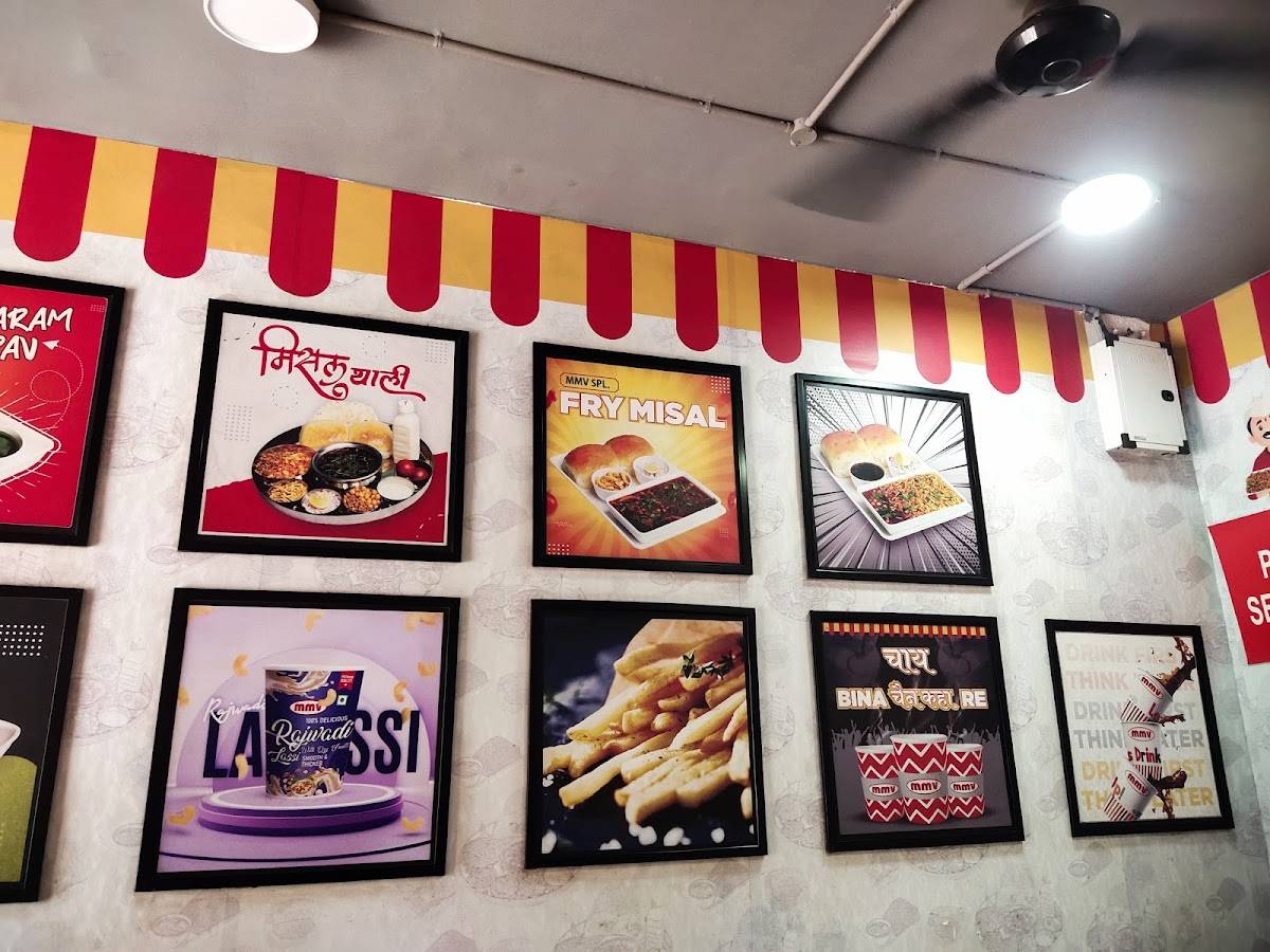 MMV Mumbaiya Misal & Vadapav New CG Road menu