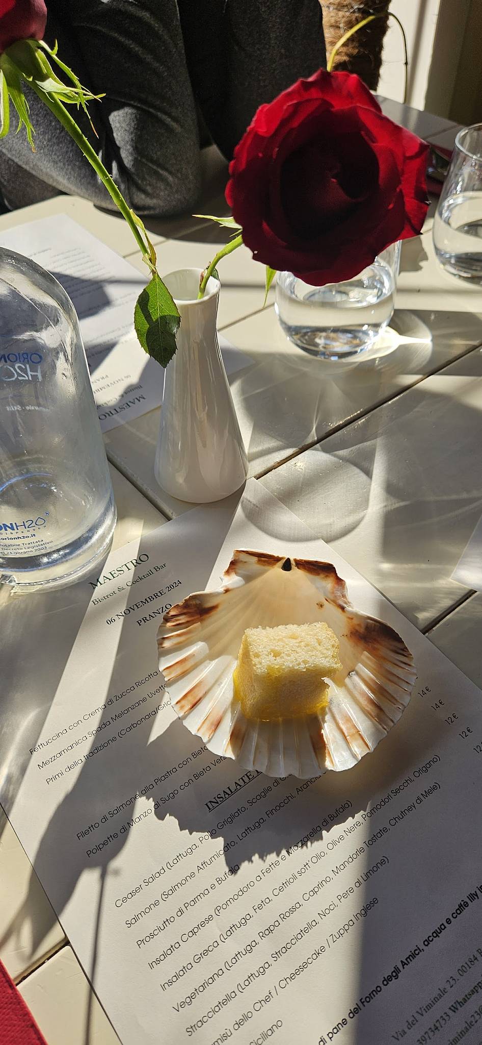 Menu di Maestro Bistrot 