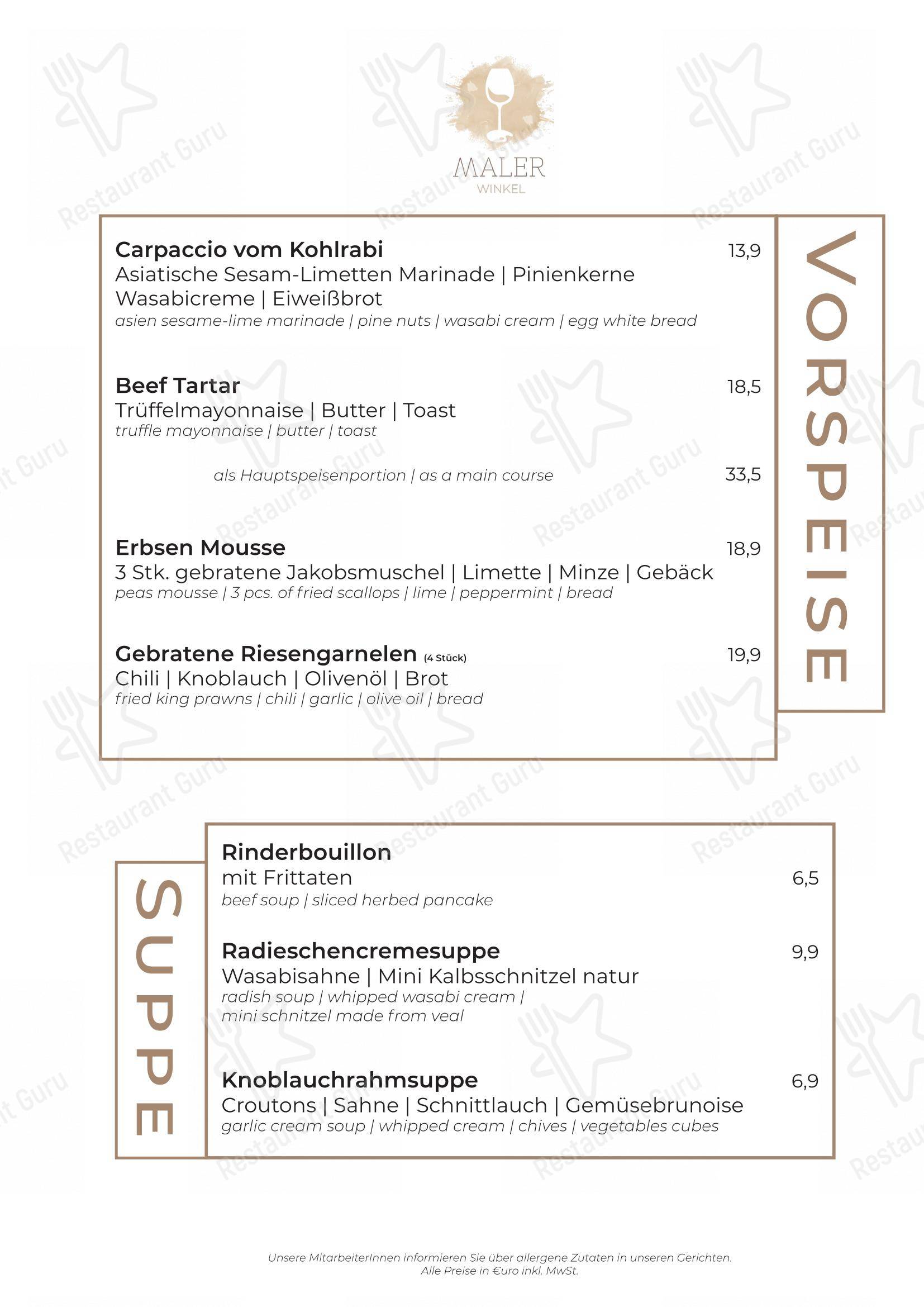 Malerwinkel Rattenberg dans Rattenberg - Menu