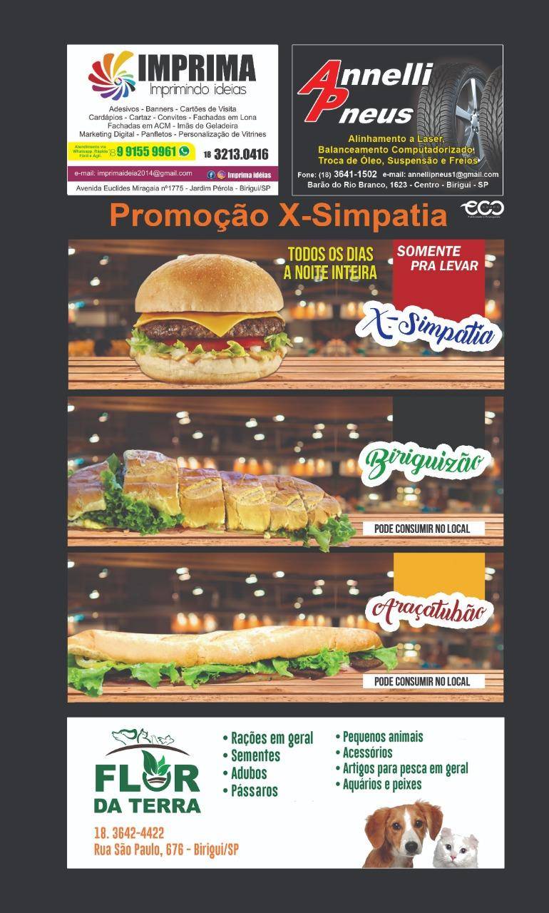 Mané Simpatia Tradicional " o famoso é aqui" cardápio