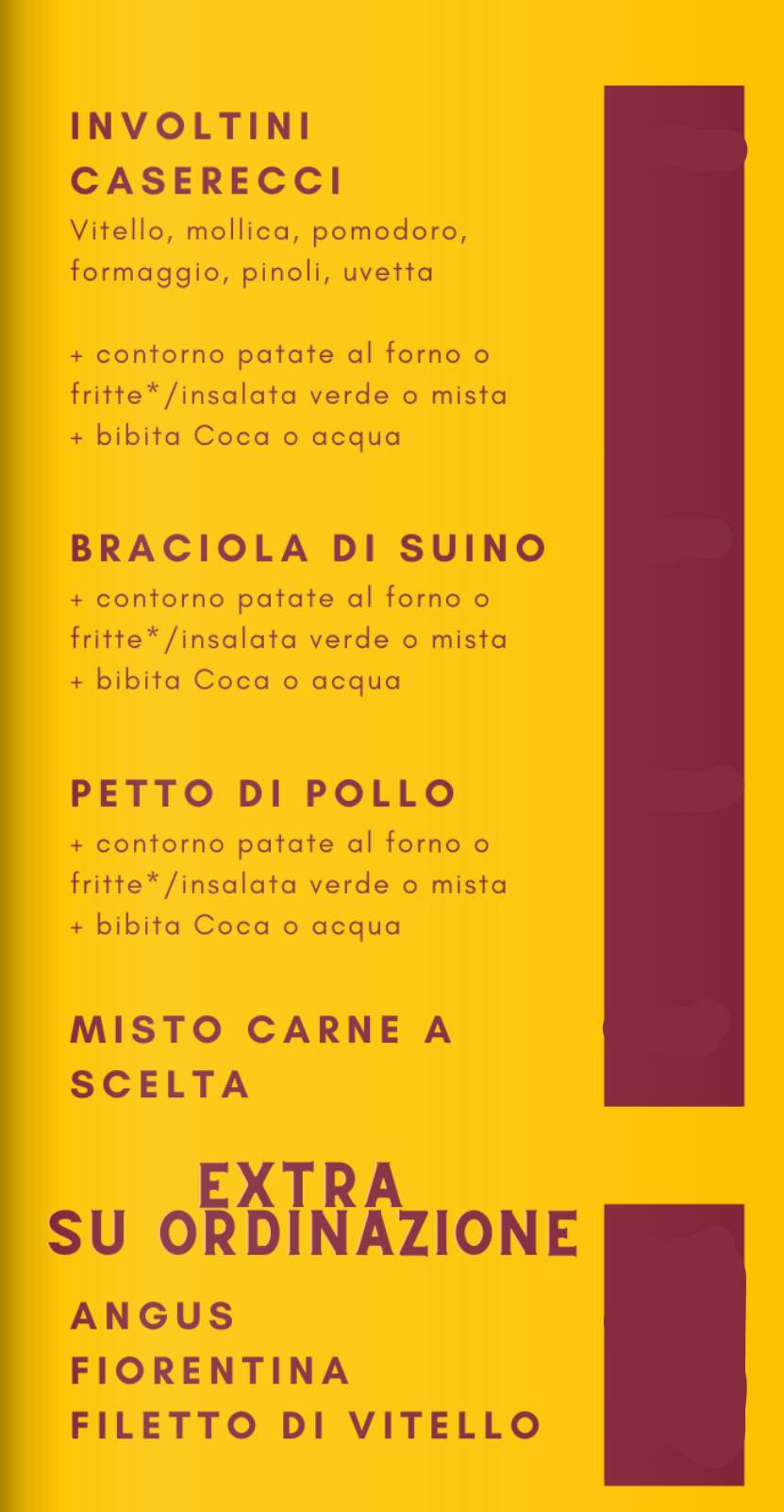 Menu di Manidas Pizzeria & Barbecue 
