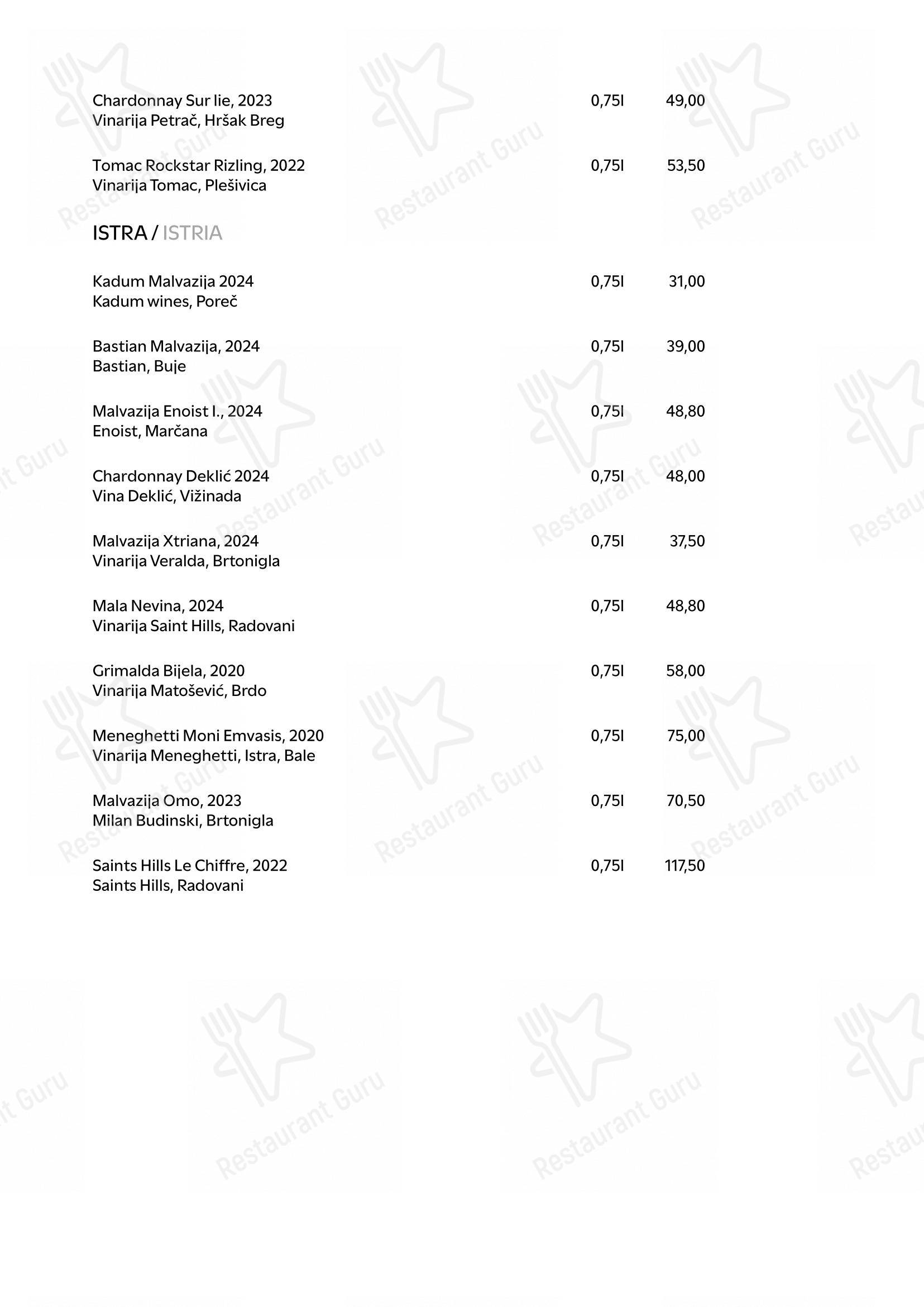 Menu di Maredo grill - 菜单