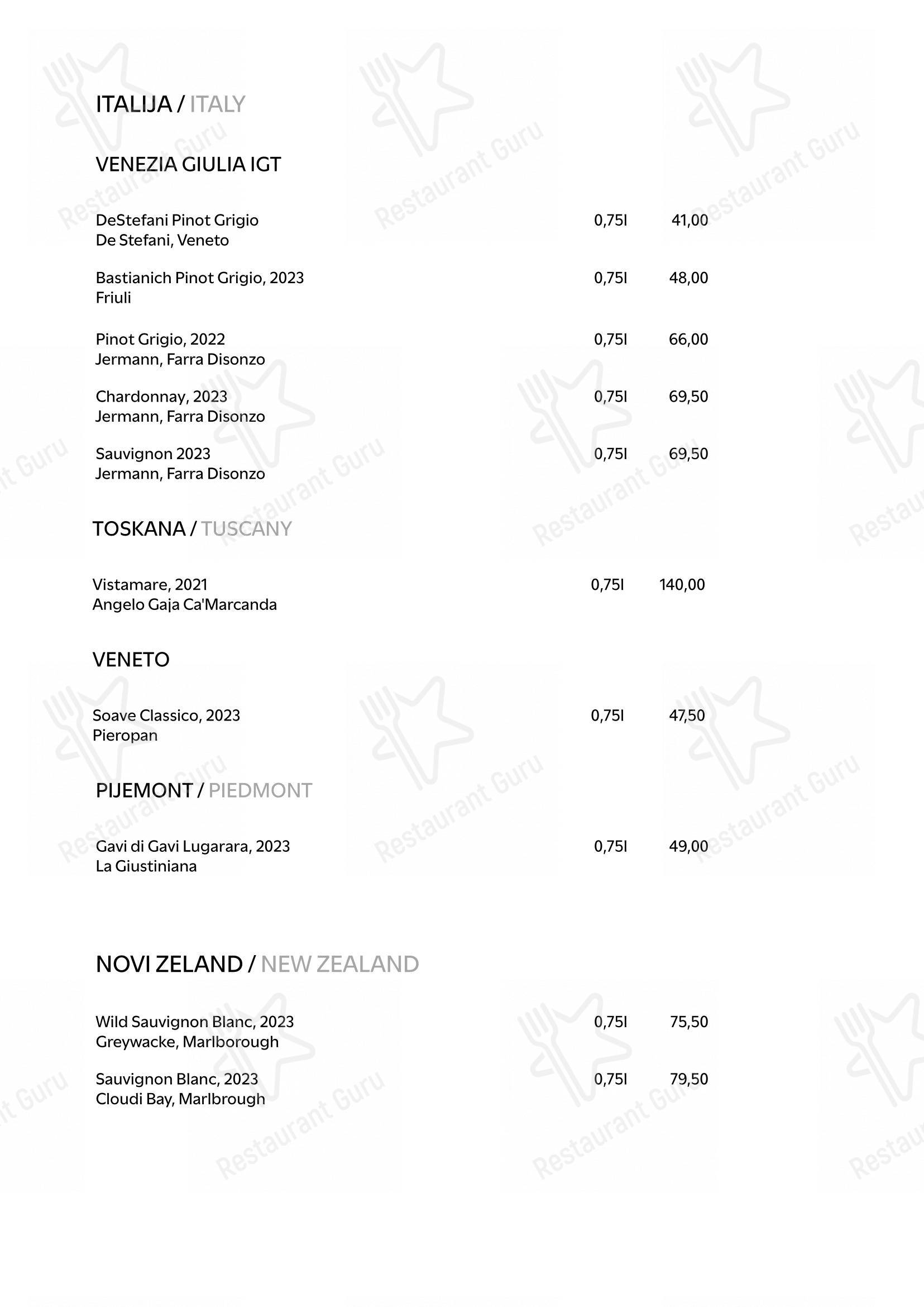 Menu di Maredo grill - 菜单