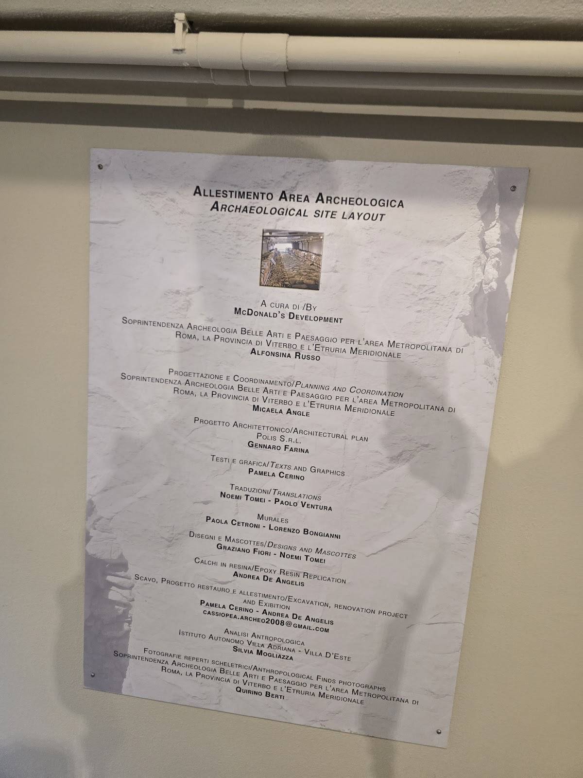 Menu di McDonald's Roma Appia Loc. Frattocchie 