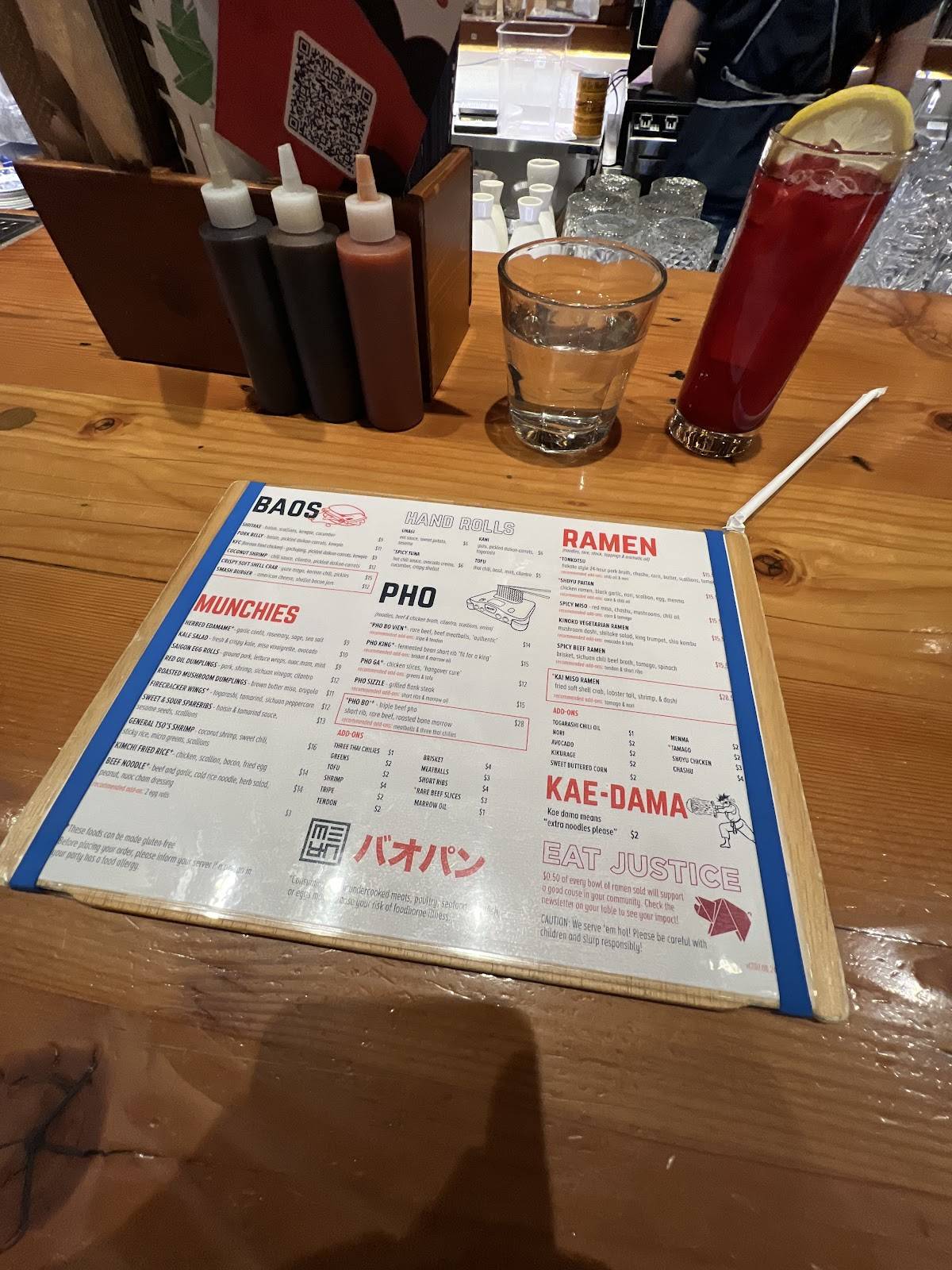 Menu at Mecha Noodle Bar, Stamford